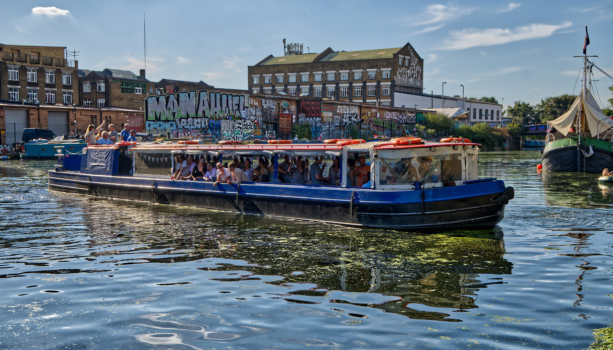River Lee Navigation, Hackney Wick, London